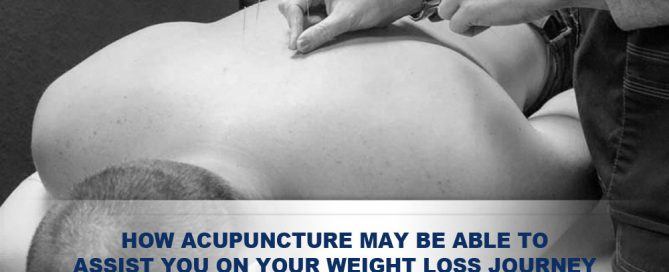 How acupuncture may be able to assist you on your weight loss journey blog featured